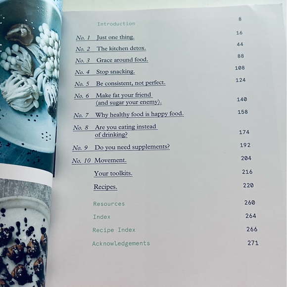 NEW Amelia Freer Eat Nourish Glow Paperback Cookbook Recipe Book - Picture 3 of 12